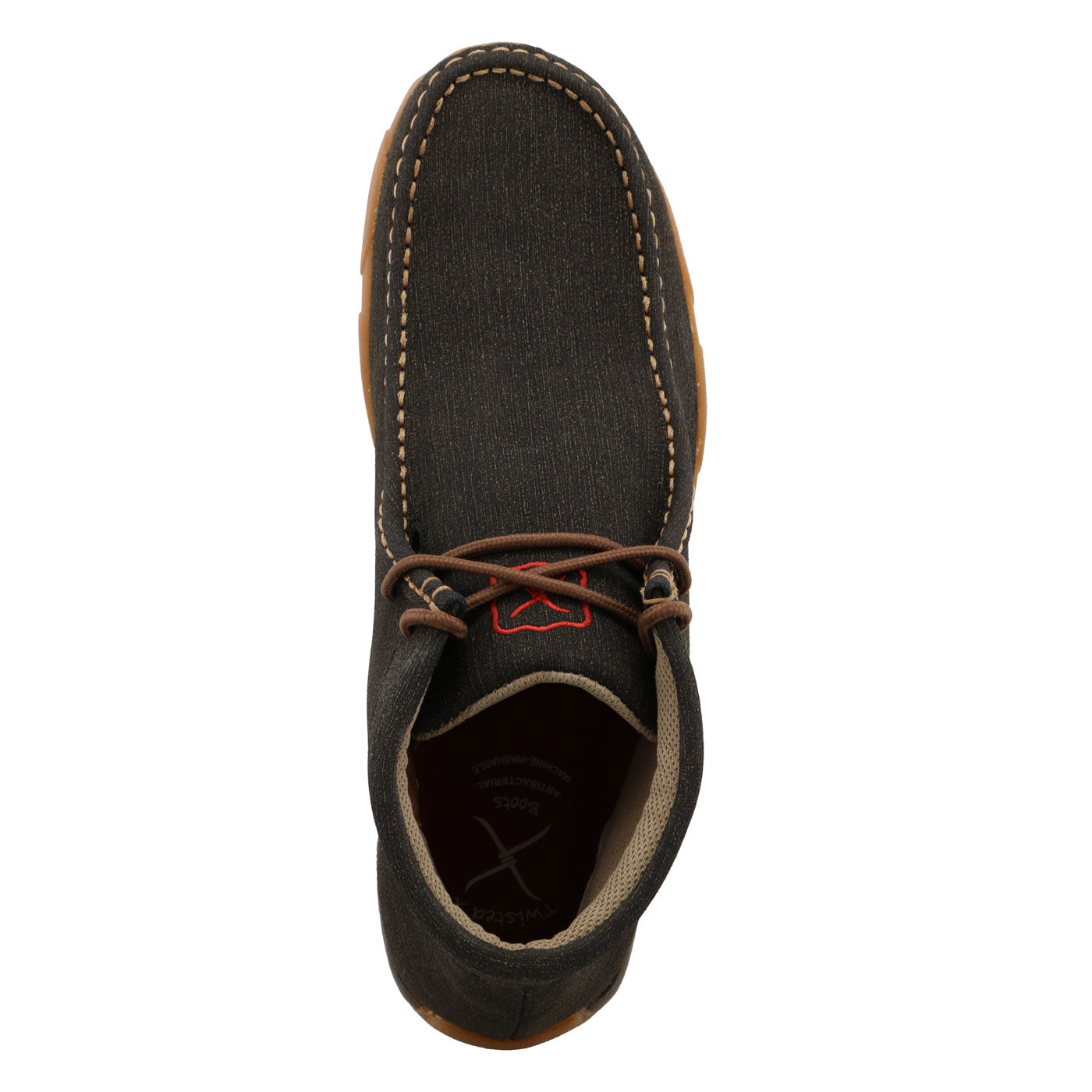 Twisted X Work Driving Moc Men's Steel Toe Electrical Hazard Chukka Work Shoe - birdseye