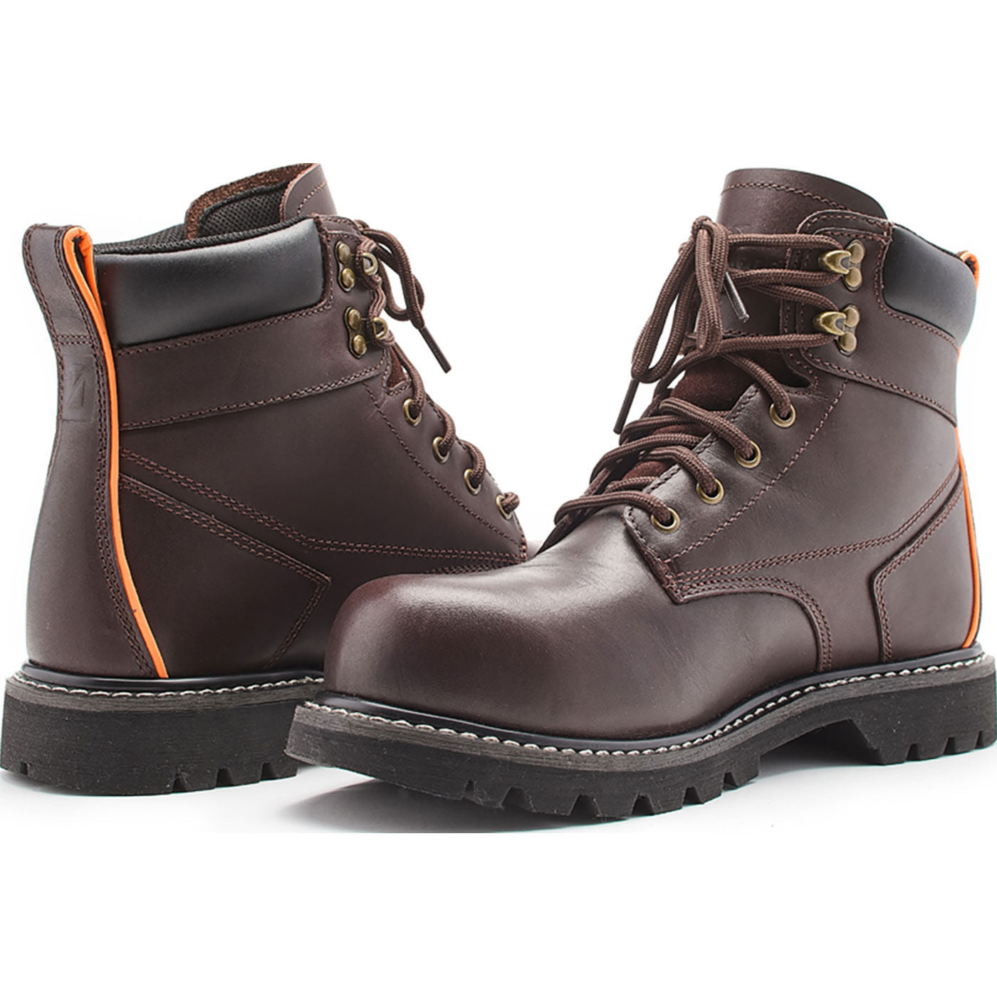 Juno Jones Classic Men's 6-inch Composite Toe Puncture-Resisting Waterproof Leather Work Boot - back