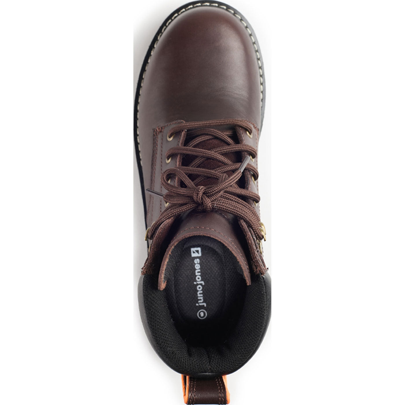 Juno Jones Classic Men's 6-inch Composite Toe Puncture-Resisting Waterproof Leather Work Boot - birdseye