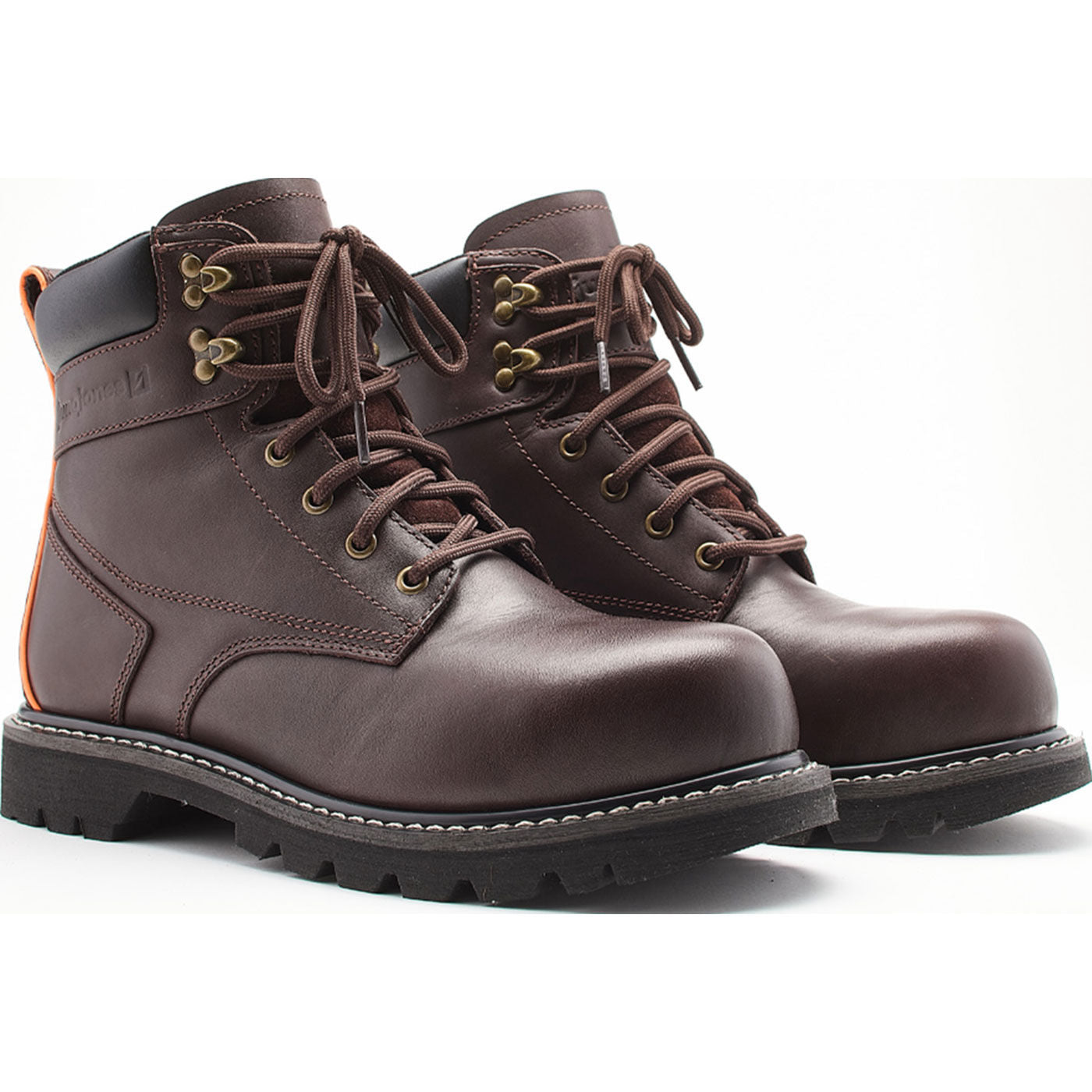 Juno Jones Classic Men's 6-inch Composite Toe Puncture-Resisting Waterproof Leather Work Boot - front