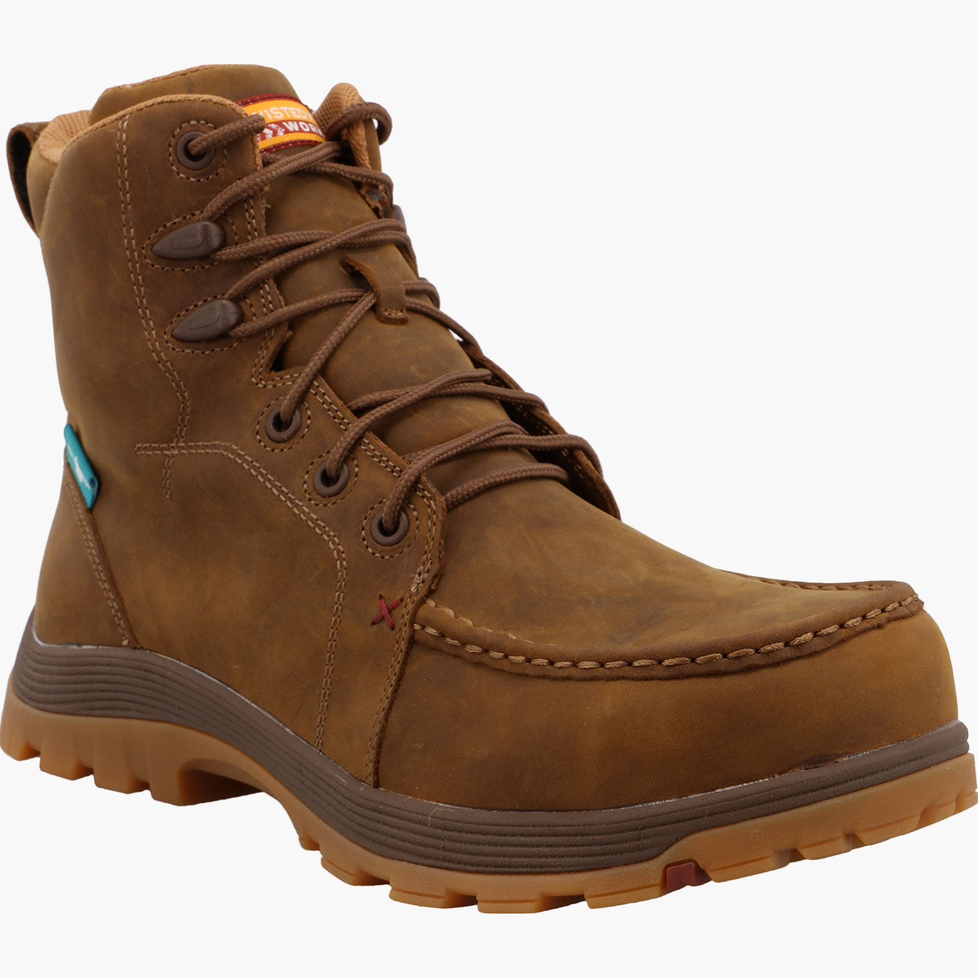 Twisted X Men's Oblique 6-Inch Nano Toe Electrical Hazard Waterproof Work Boot