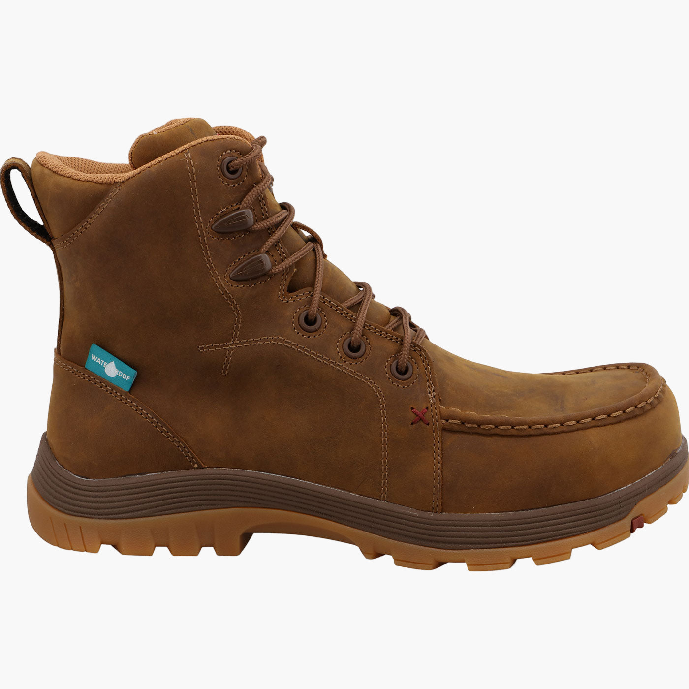 Twisted X Men's Oblique 6-Inch Nano Toe Electrical Hazard Waterproof Work Boot