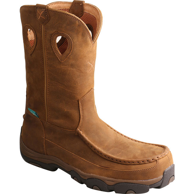 Twisted X Men's 11-inch Composite Toe Electrical Hazard Waterproof Leather Pull-on Work Boot - main