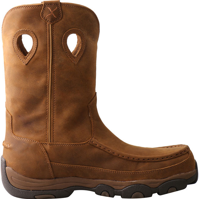 Twisted X Men's 11-inch Composite Toe Electrical Hazard Waterproof Leather Pull-on Work Boot - profile