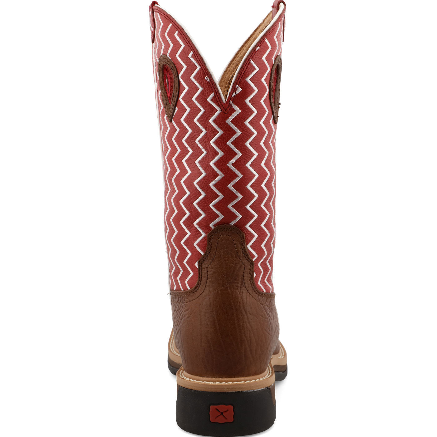 Twisted X Lite Men's 12-inch Steel Toe Electrical Hazard Western Work Boot - back