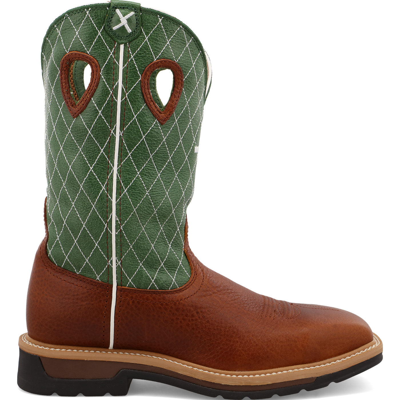 Twisted X Lite Men's Steel Toe Electrical Hazard Western Work Boot - profile