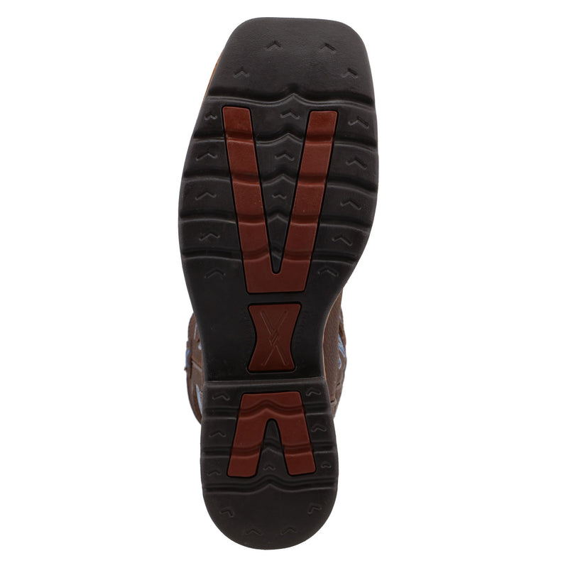 Twisted X Men's 12-Inch Steel Toe Electrical Hazard Western Work Boot - outsole