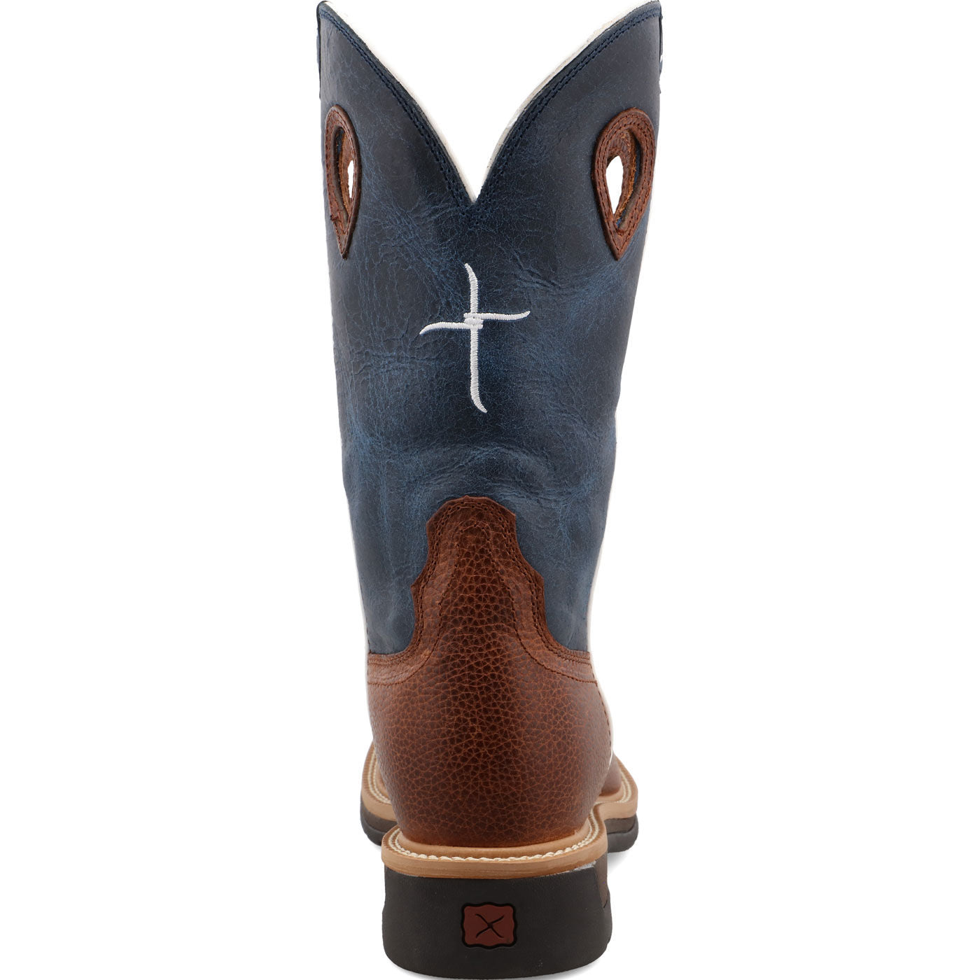 Twisted X Lite Men's 12-inch Steel Toe Electrical Hazard Western Work Boot - back