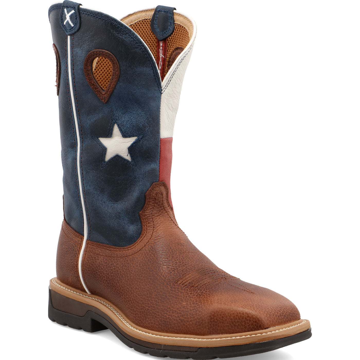 Twisted X Lite Men's 12-inch Steel Toe Electrical Hazard Western Work Boot - main