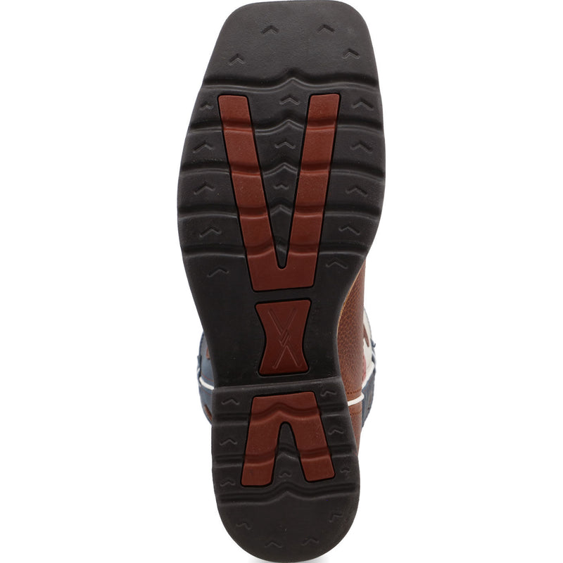 Twisted X Lite Men's 12-inch Steel Toe Electrical Hazard Western Work Boot - outsole