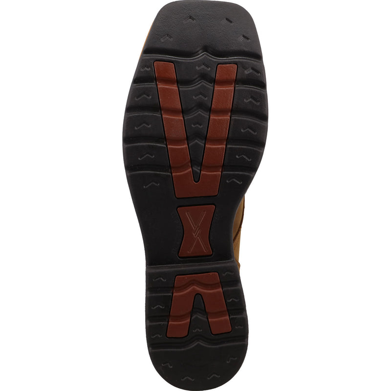 Twisted X Men's 8-Inch Nano Toe Puncture-Resisting Electrical Hazard Waterproof Work Boot - outsole