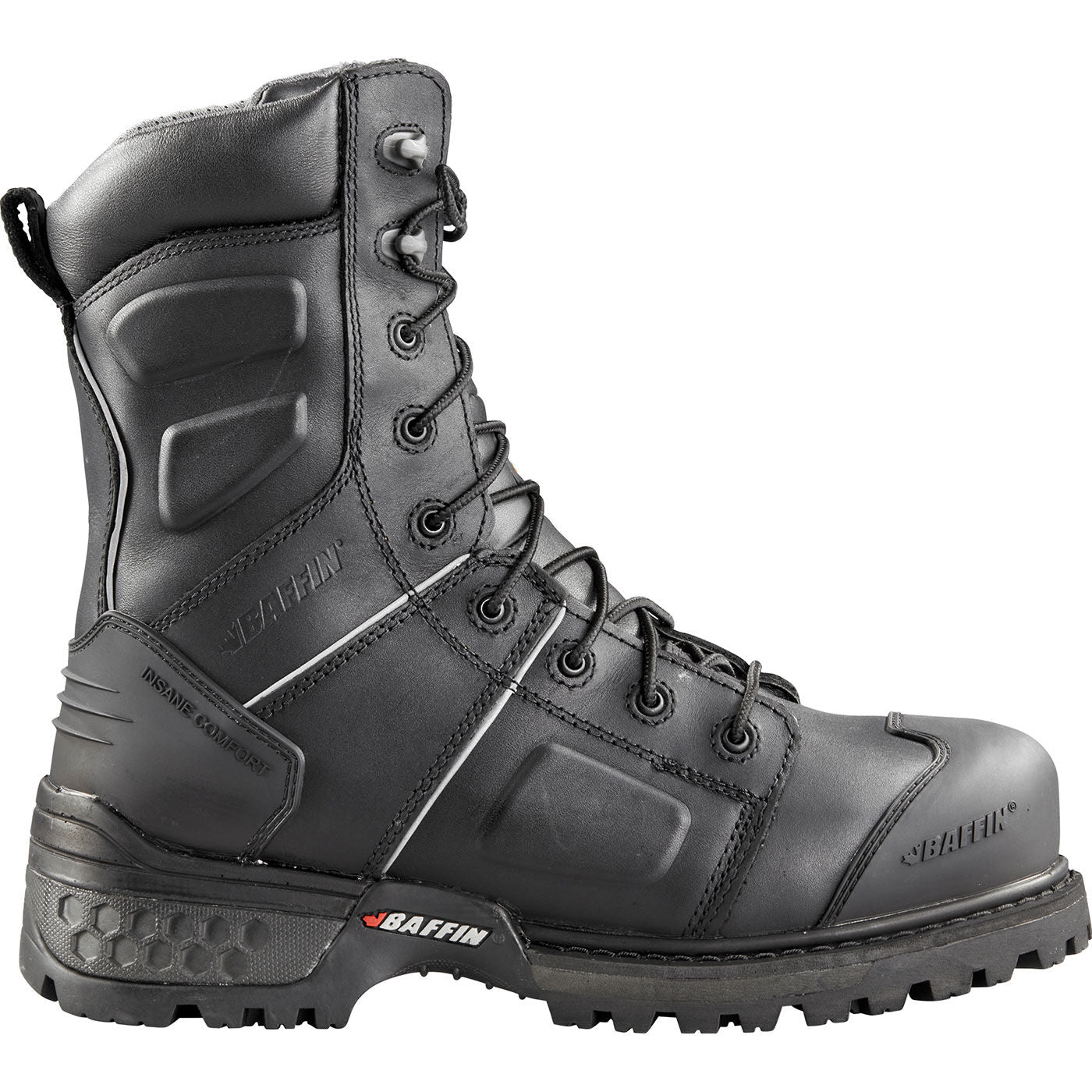Baffin Monster Men's 8-inch CSA Composite Toe Puncture-Resisting Insulated Waterproof Work Boot - profile