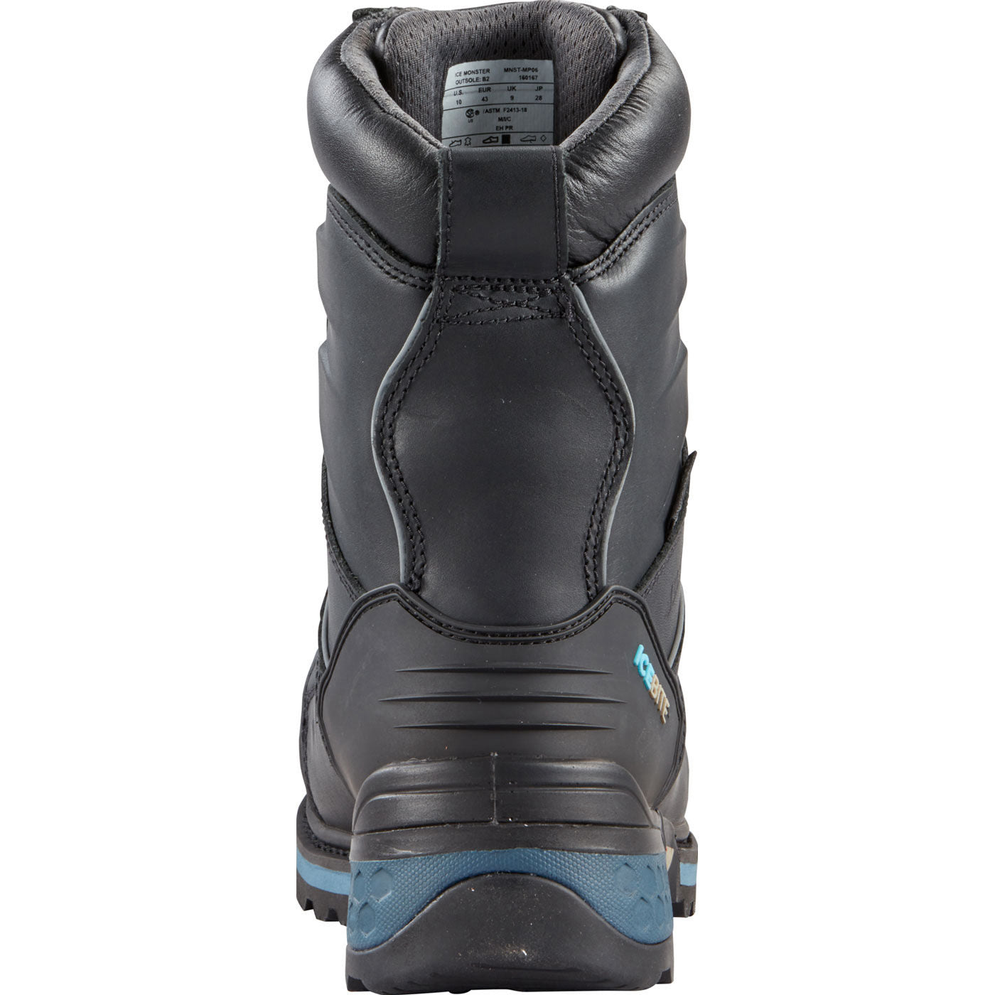 Baffin Ice Monster Men's 8-inch CSA Composite Toe Puncture-Resisting Insulated Waterproof Work Boot - back