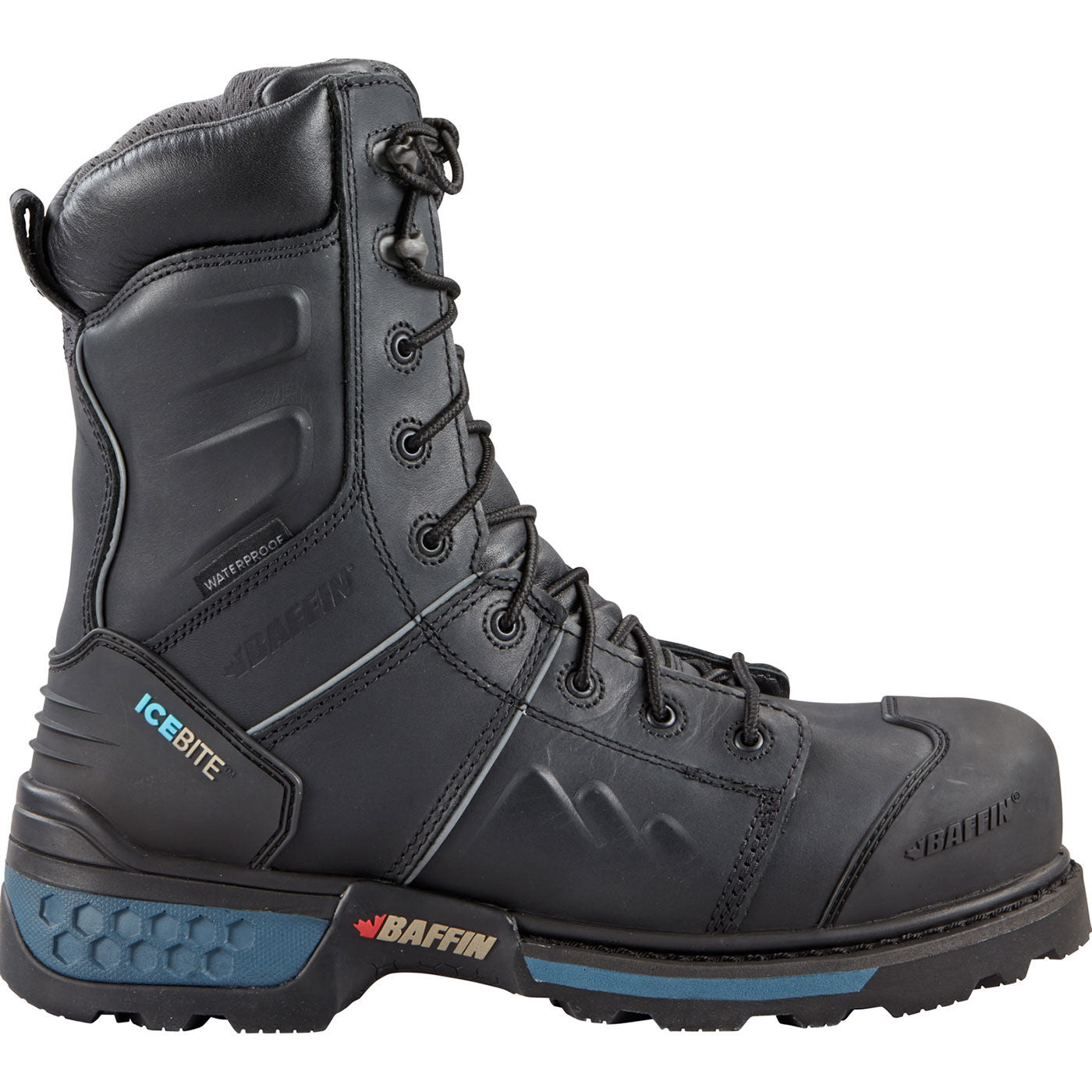 Baffin Ice Monster Men's 8-inch CSA Composite Toe Puncture-Resisting Insulated Waterproof Work Boot - profile