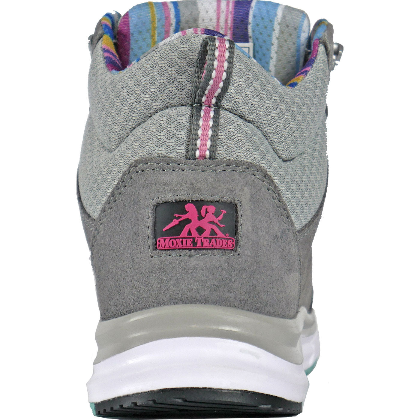Moxie Trades Trisha Women's Composite Toe Electrical Hazard Hi-Top Work Shoe - back