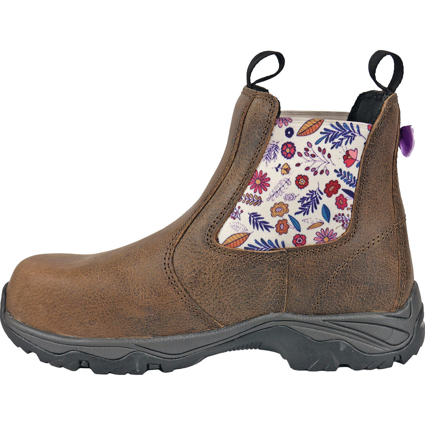 Moxie Trades Angel Women's Composite Toe Electrical Hazard Chelsea Pull-On Work Boot - profile