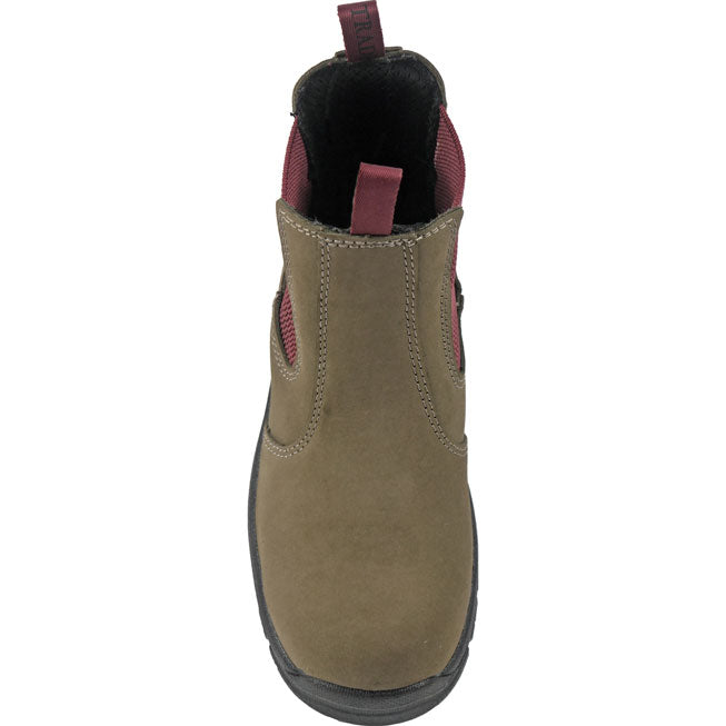 Moxie Trades Angelina Women's CSA Composite Toe Puncture-Resisting Pull-On Work Boot - birdseye