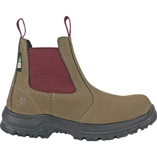 Moxie Trades Angelina Women's CSA Composite Toe Puncture-Resisting Pull-On Work Boot - profile