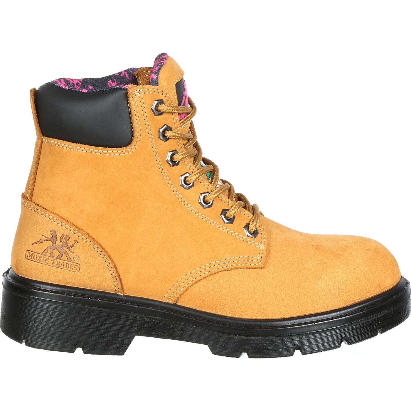 Moxie Trades Women's Alice Steel Toe CSA-Approved Puncture-Resistant Work Boot - profile