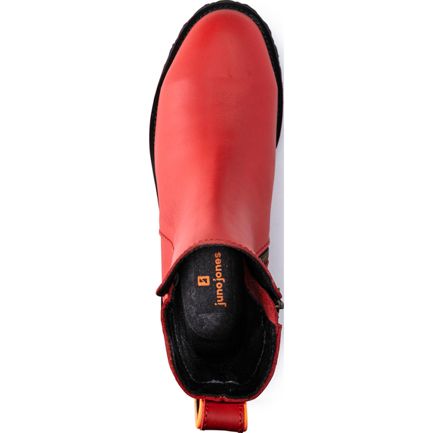 Juno Jones Meti Women's 6-inch Steel Toe Puncture-Resisting Pull-on Zipper Work Boot - birdseye