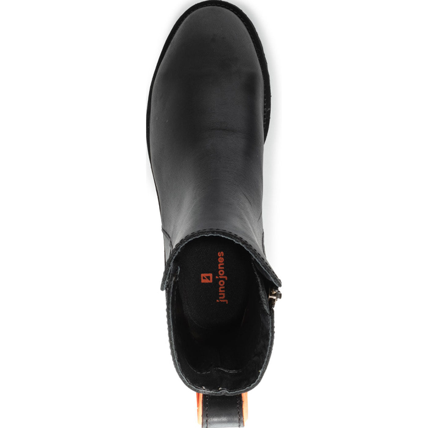 Juno Jones Meti Women's 6-inch Steel Toe Puncture-Resisting Pull-on Zipper Work Boot - birdseye