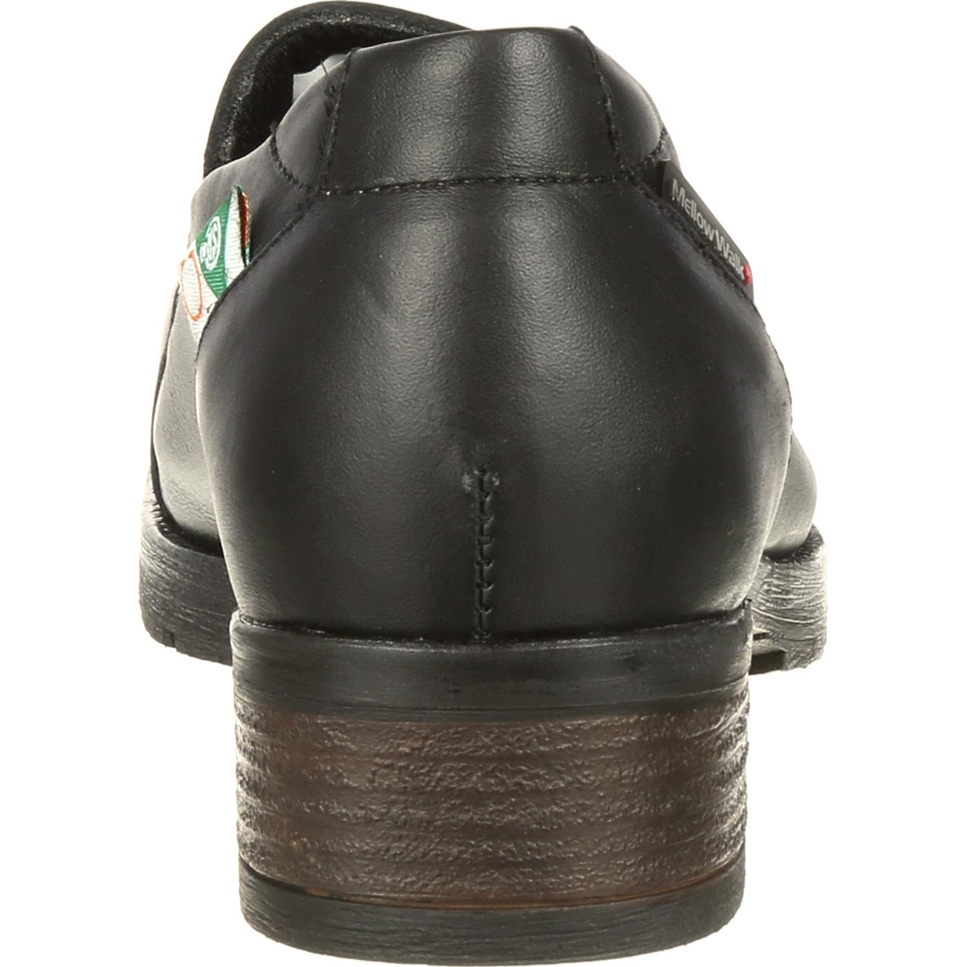 Mellow Walk Vanessa Women's Steel Toe CSA-Approved Puncture-Resistant Slip-On Work Shoe - back