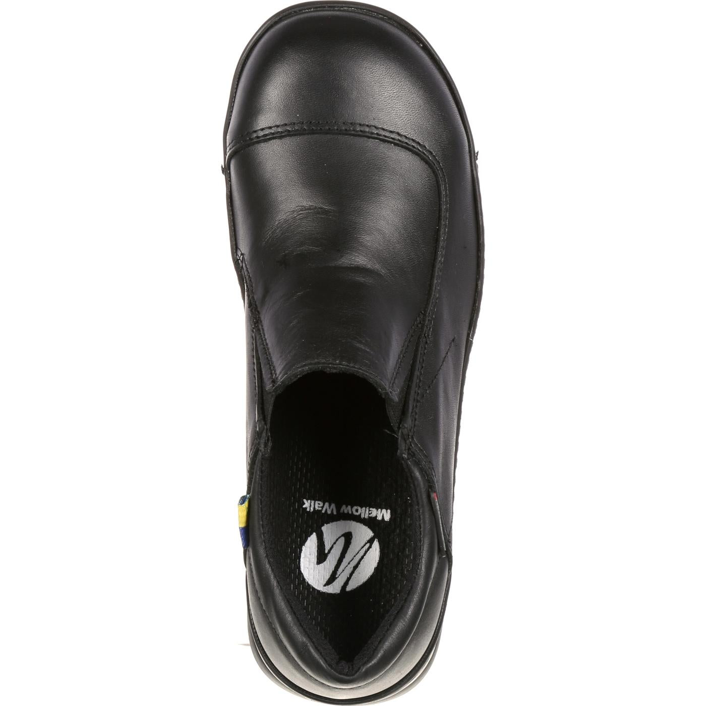 Mellow Walk Women's Jamie Steel Toe CSA-Approved Static Dissipative Slip-On Work Shoe - birdseye