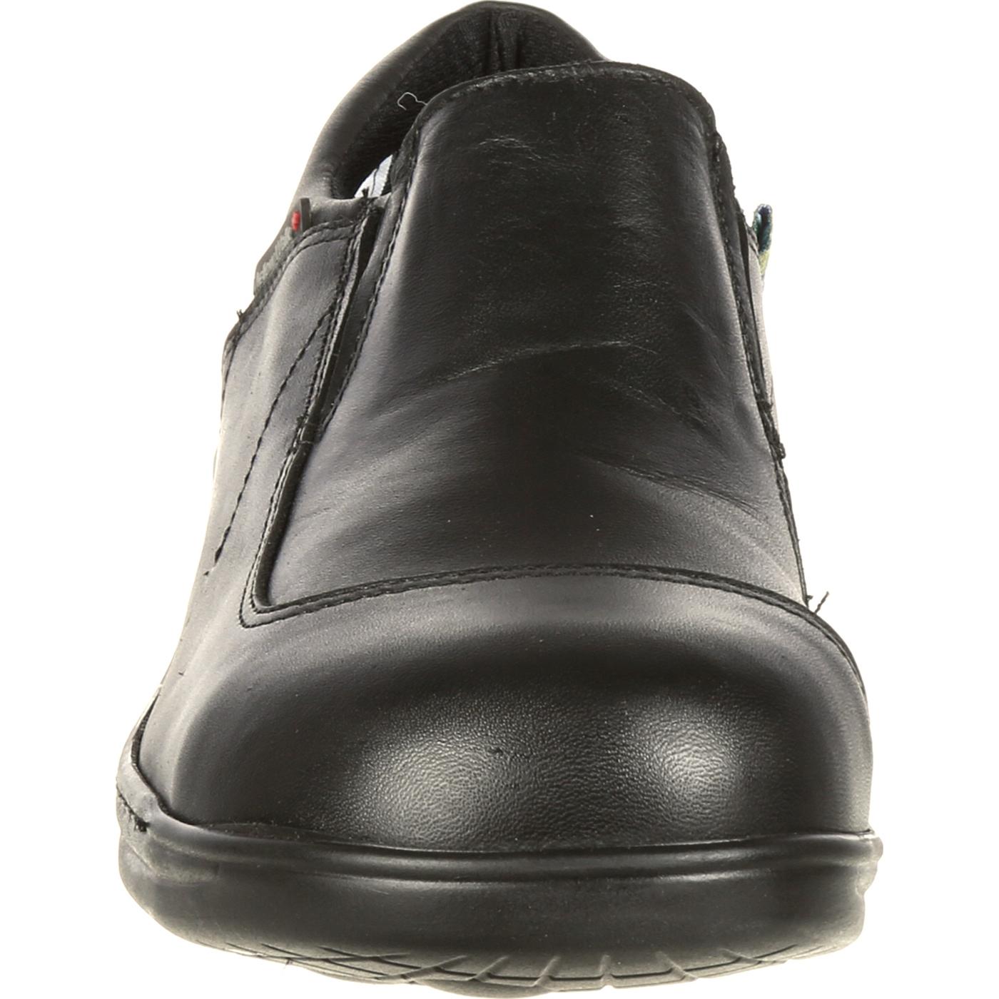 Mellow Walk Women's Jamie Steel Toe CSA-Approved Static Dissipative Slip-On Work Shoe - front
