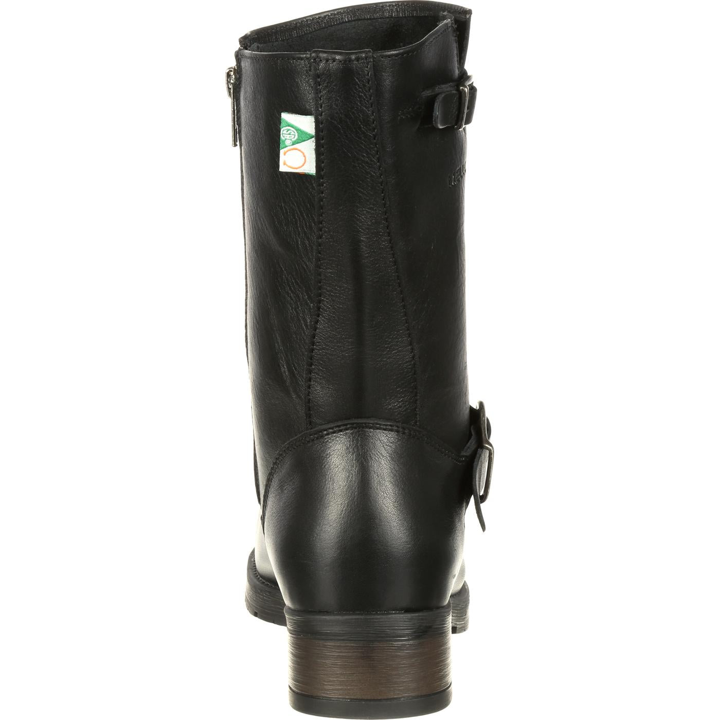 Mellow Walk Vanessa Women's Steel Toe CSA-Approved Puncture-Resistant Engineer Boot - back