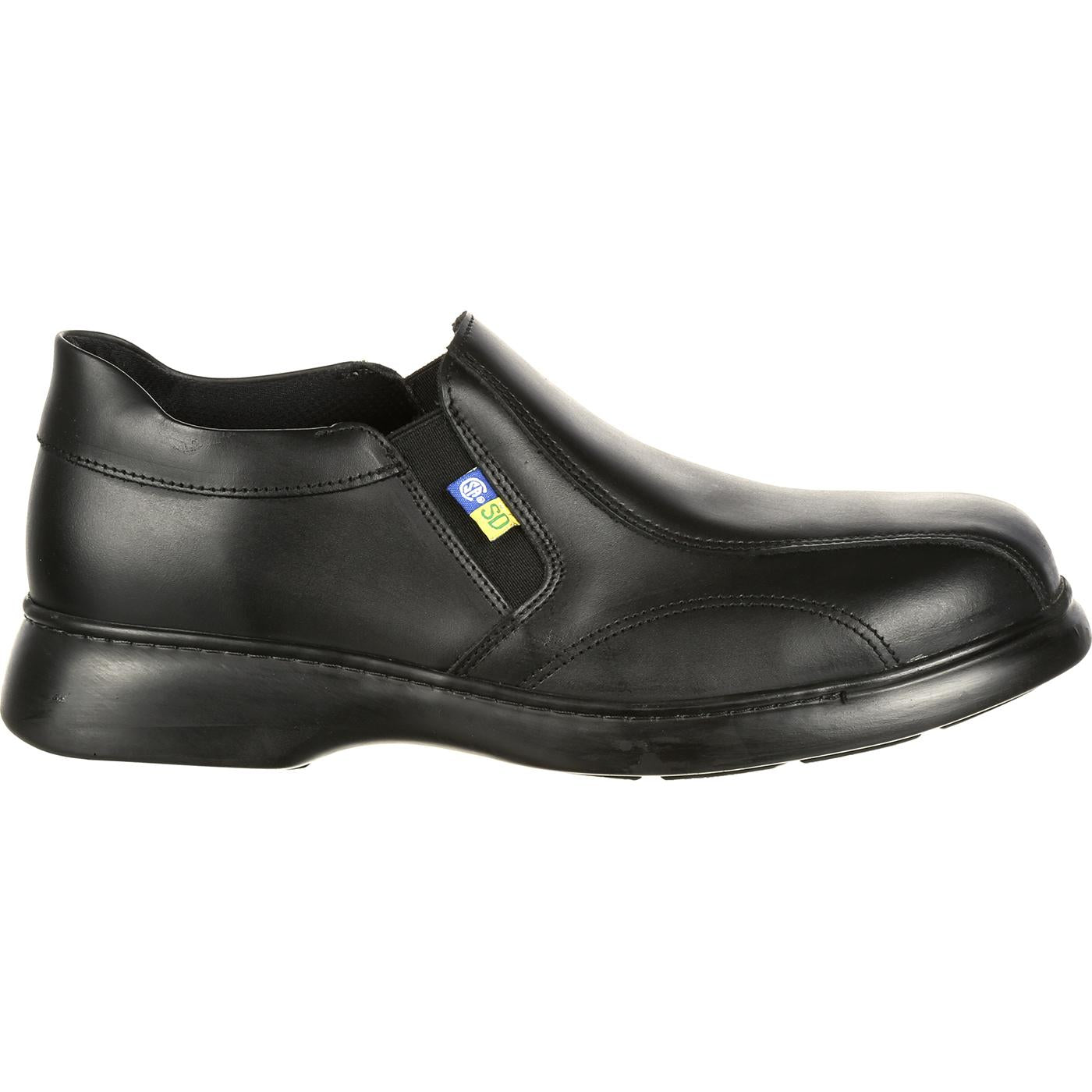 Mellow Walk Patrick Steel Toe CSA-Approved Static-Dissipative Work Slip-On Shoe - profile