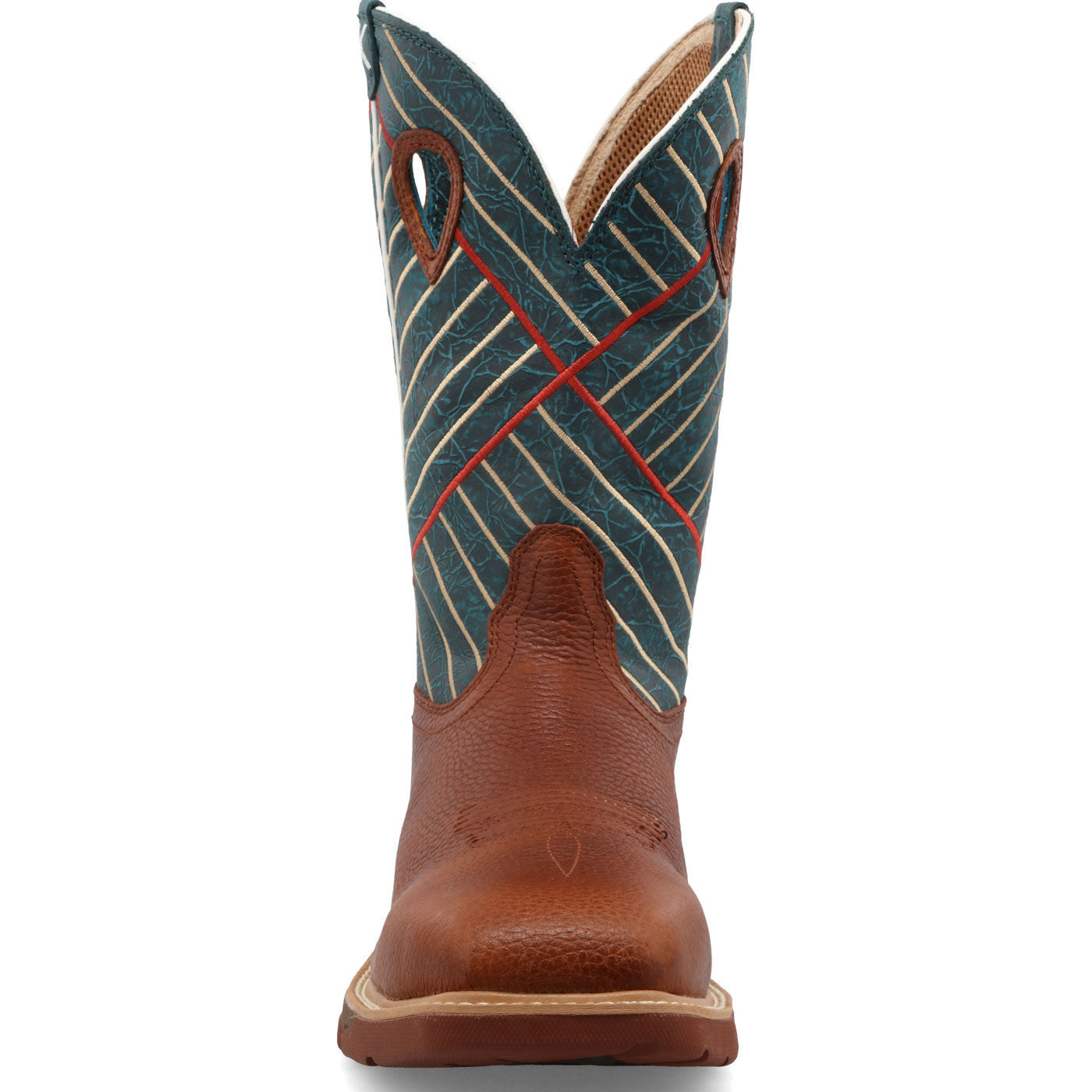 Twisted X CellStretch Men's 12-Inch Alloy Toe Electrical Hazard Western Work Boot - front