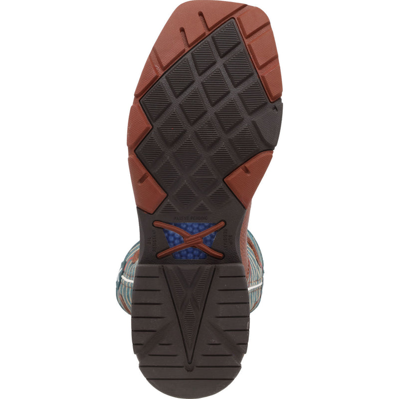 Twisted X CellStretch Men's 12-Inch Alloy Toe Electrical Hazard Western Work Boot - outsole