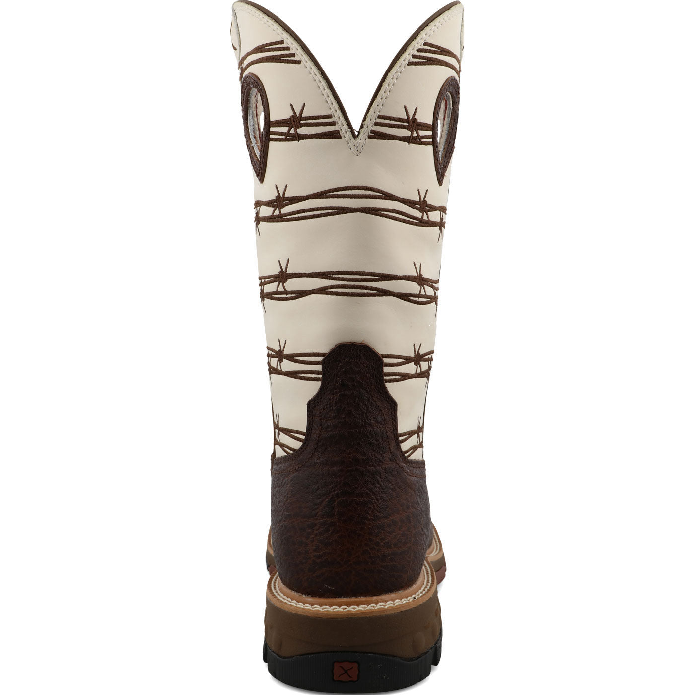 Twisted X CellStretch Men's 12-Inch Alloy Toe Electrical Hazard Western Work Boot - back