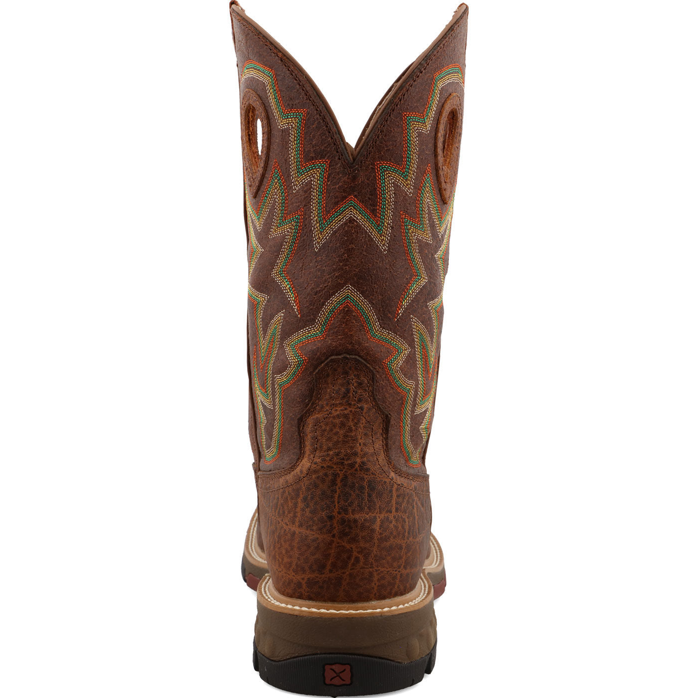 Twisted X Men's 12-Inch Carbon Nano Toe Electrical Hazard Western Work Boot - back