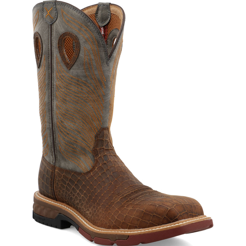 Twisted X Men's 12-Inch Carbon Nano Toe Electrical Hazard Western Work Boot - main