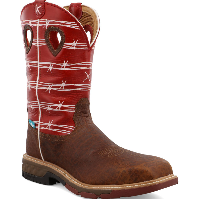 Twisted X Men's 12-Inch Carbon Nano Toe Electrical Hazard Western Work Boot - main