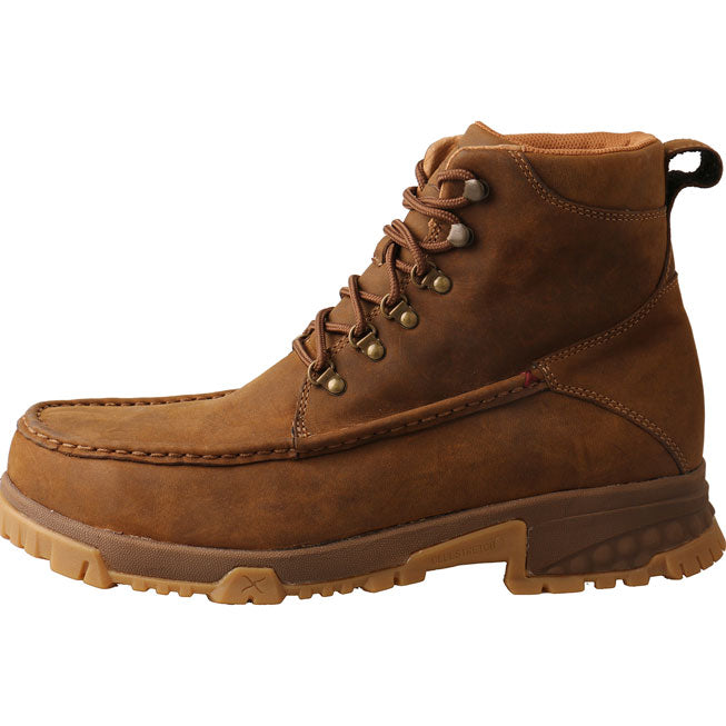 Twisted X CellStretch Men's 6-Inch Moc Composite Toe Electrical Hazard Work Boot - profile
