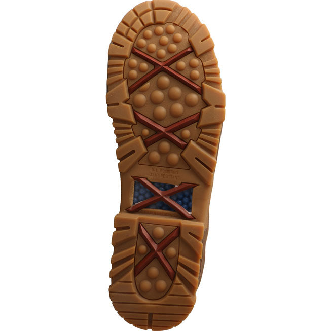 Twisted X CellStretch Men's 6-Inch Moc Composite Toe Electrical Hazard Work Boot - outsole