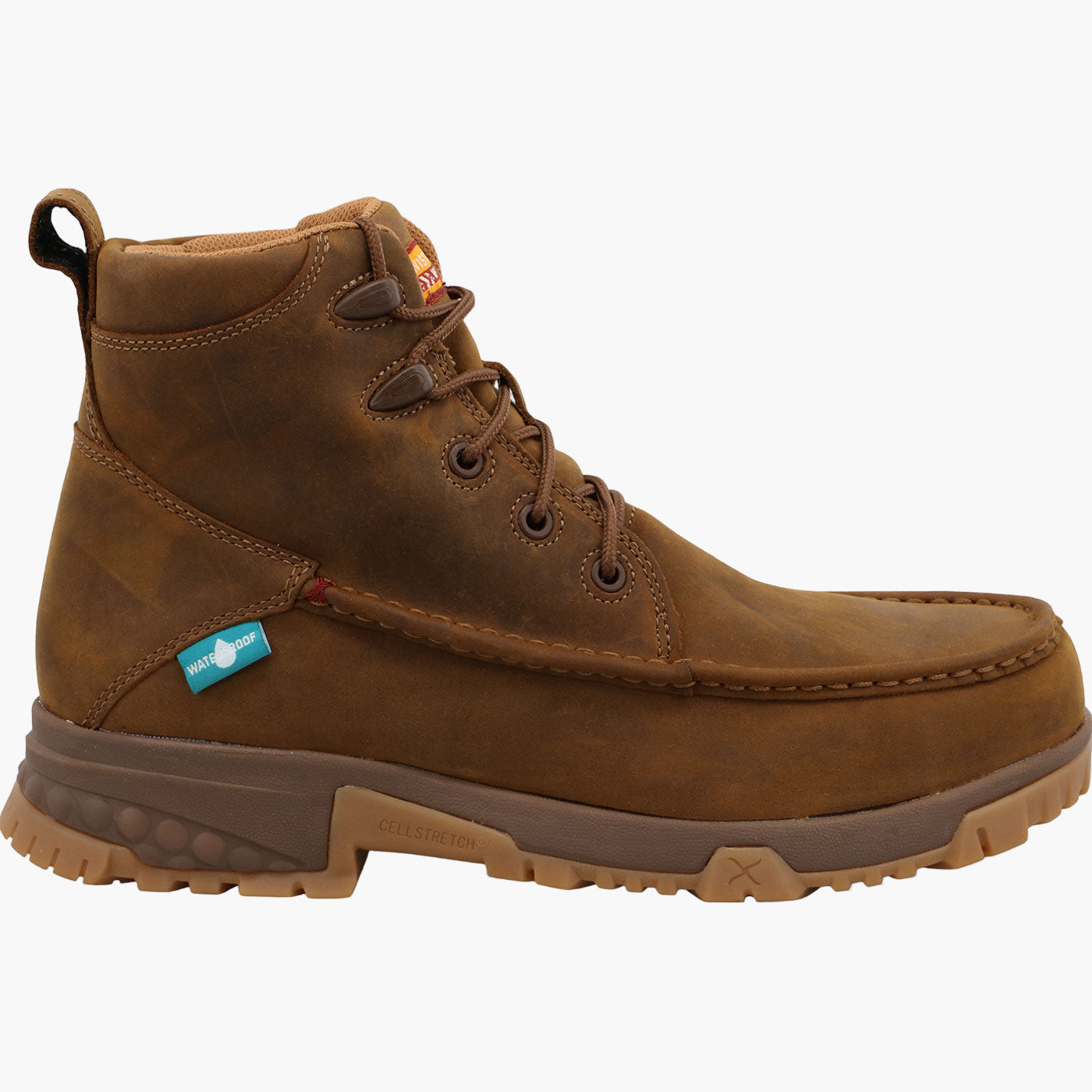 Twisted X Men's CellStretch 6-Inch Nano Toe Electrical Hazard Waterproof Work Boot