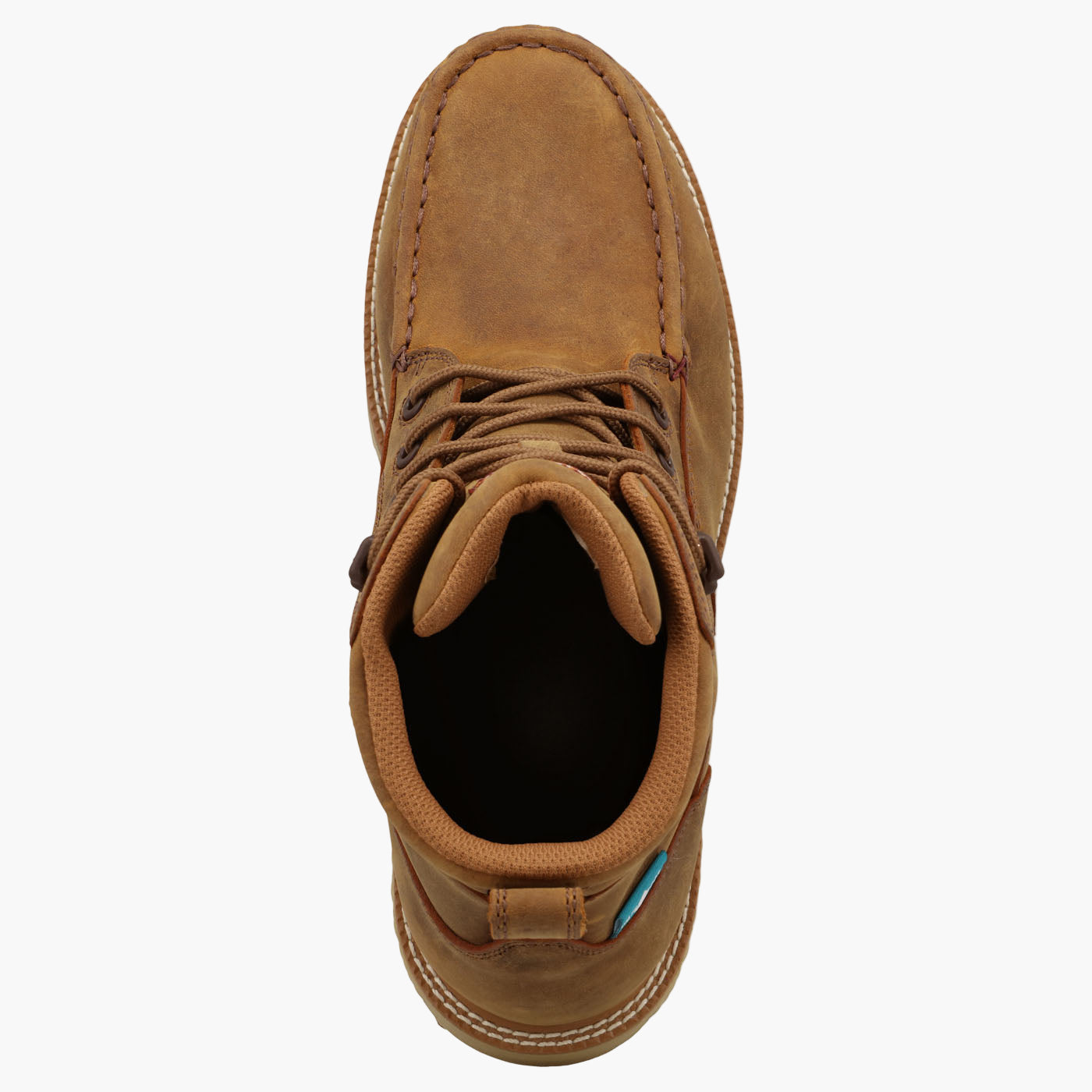 Twisted X Men's CellStretch 6-Inch Moc Nano Toe Electrical Hazard Waterproof Leather Work Boot