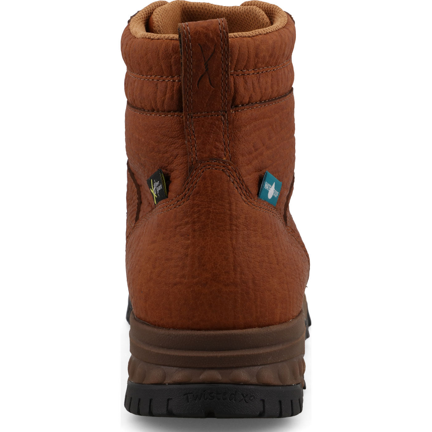 Twisted X Men's 6-Inch Internal Metatarsal Nano Toe Electrical Hazard Waterproof Leather Work Boot - back