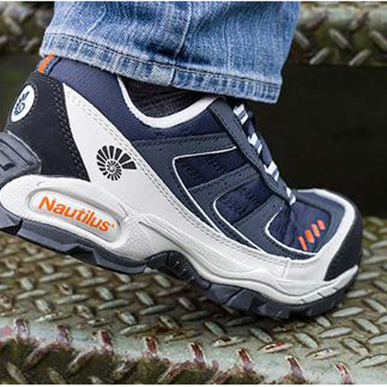 Nautilus Static Dissipative Steel Toe Work Shoe - lifestyle