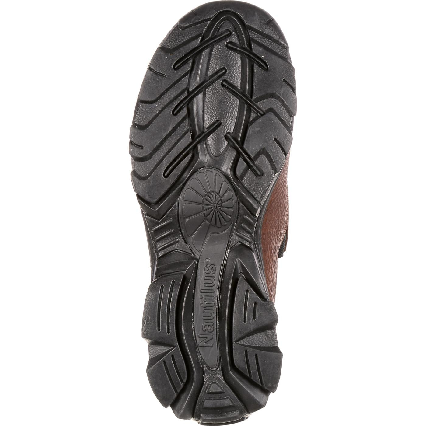 Nautilus Steel Toe Static-Dissipative Slip-On Work Shoe - outsole