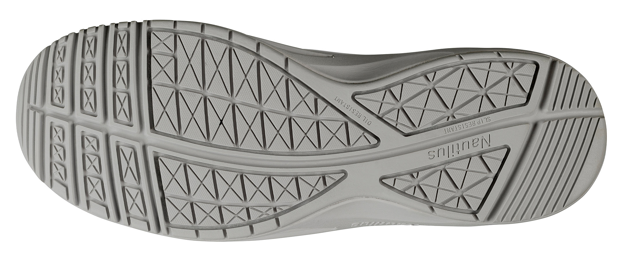 Nautilus ESD Women's Carbon Toe Static Dissipative Non-Metallic Leather Slip On Work Shoe - outsole