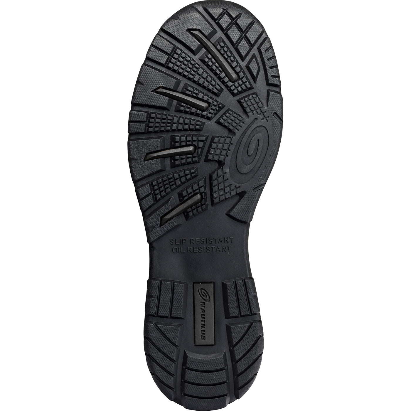 Nautilus ESD Men's Carbon Toe Static Dissipative Non-Metallic Leather Slip On Work Shoe - outsole