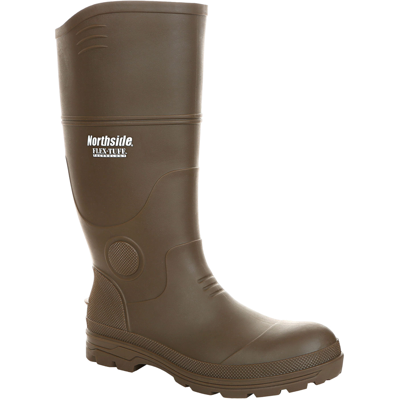Northside Work Walcot Flex-Tuff Men's 16-inch Waterproof TPE Pull-on Boot
