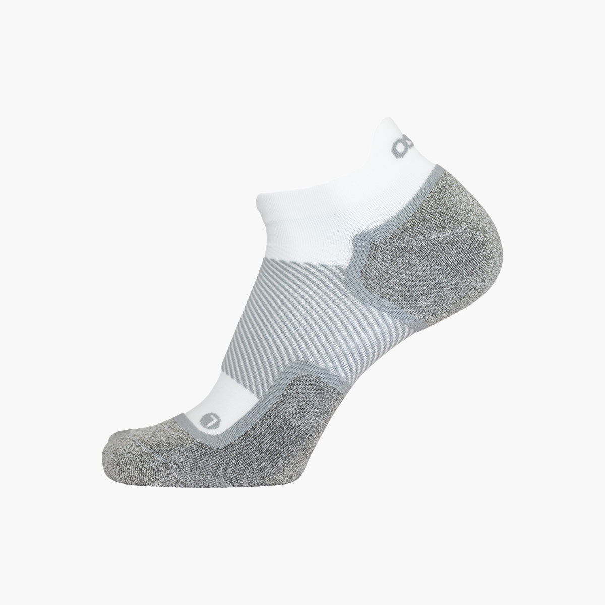 OS1st WIDE Wellness Unisex No Show White Socks
