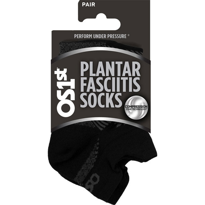 OS1st FS4 Unisex Plantar Fasciitis No Show Socks - front