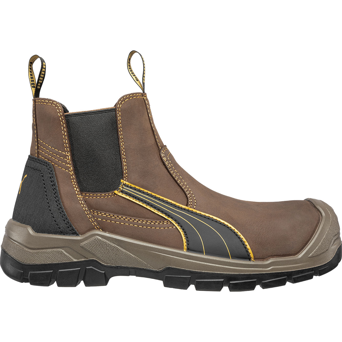 Puma Safety Tanami Mid Men's 6-inch Composite Toe Electrical Hazard Chelsea Work Boot - profile