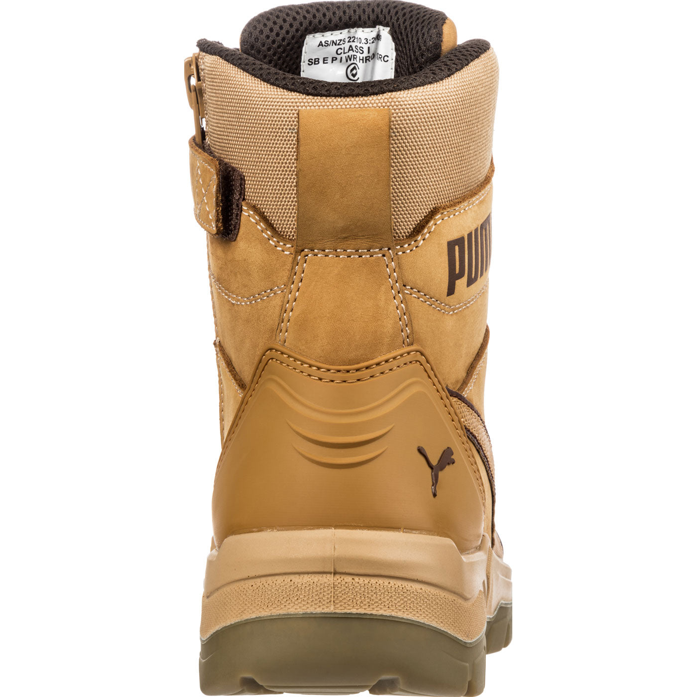 Puma Safety Conquest CTX Women's 7 inch Composite Toe Electrical Hazard Waterproof Side Zip Work Boot - back